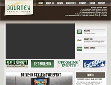 Tablet Screenshot of journeyfamilychurch.com